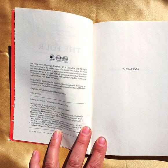 CS Lewis 'The Four Loves' paperback book - Picture 3 of 5